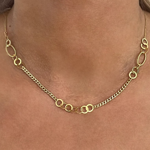 18K Gold Chain Necklace