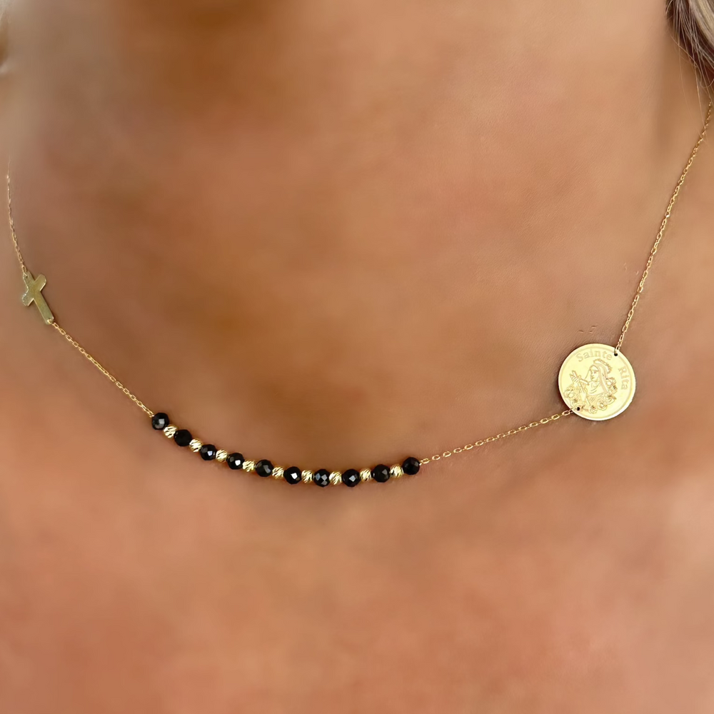 18K Gold St. Rita Chain Necklace