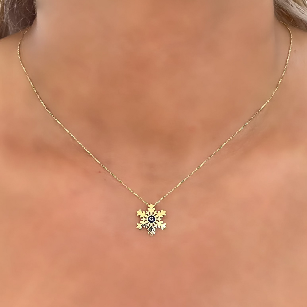 18K Gold Charm Chain Necklace