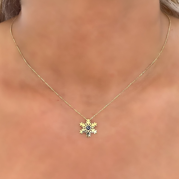 18K Gold Charm Chain Necklace