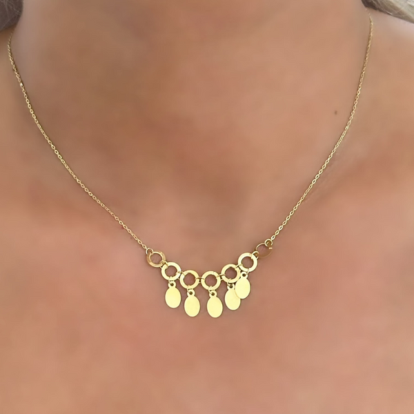 18K Gold Chain Necklace