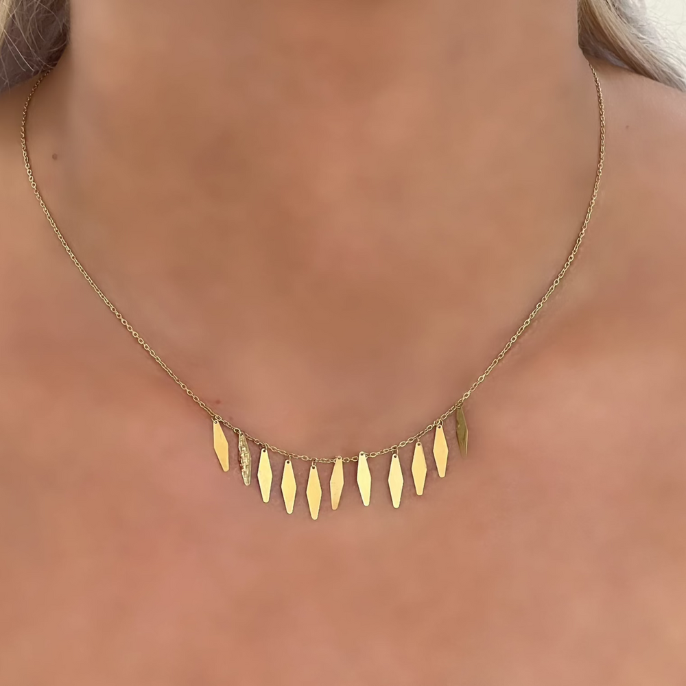 18K Gold Chain Necklace