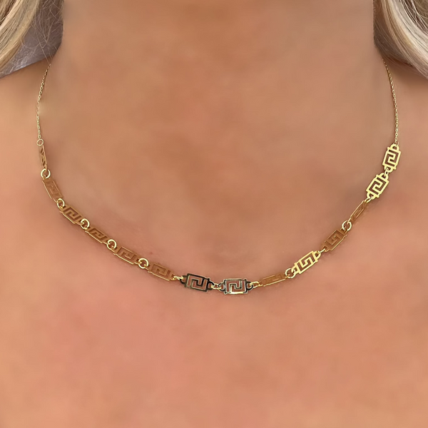 18K Gold Chain Necklace