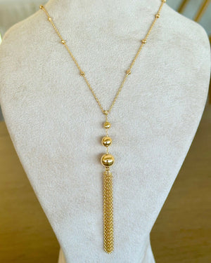 18K Gold Chain Necklace