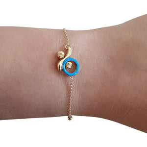 18K Gold Chain Bracelet