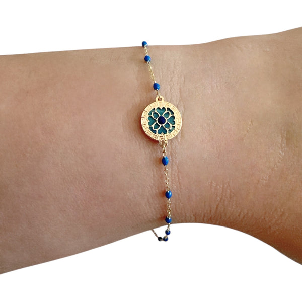 18K Gold Chain Bracelet