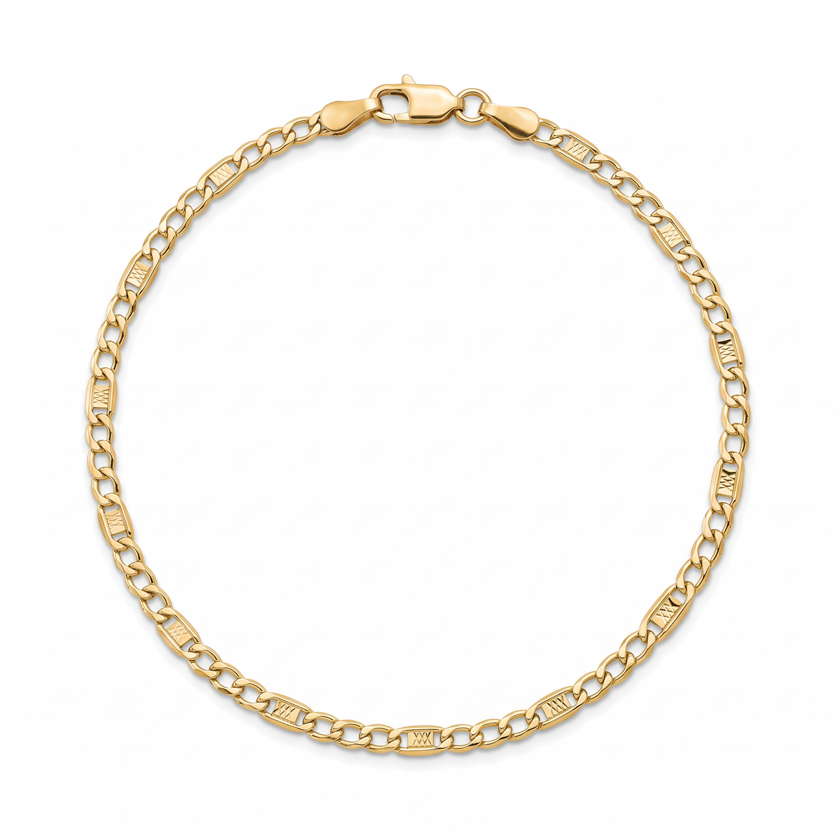 18K Yellow Gold Men's Bracelet