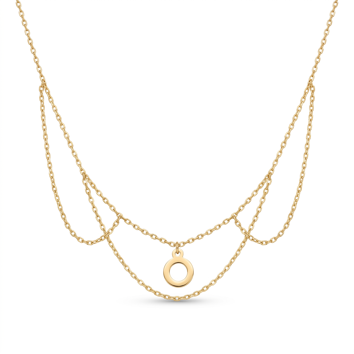 18K Yellow Gold Necklace