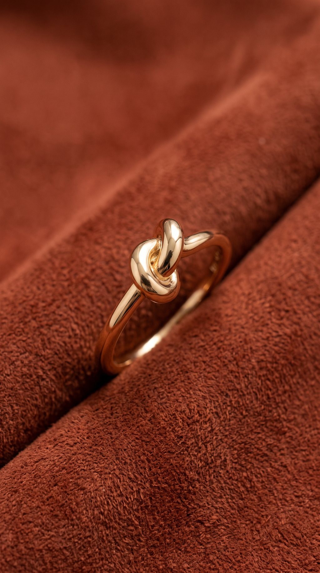 18K Yellow Gold Knot Ring