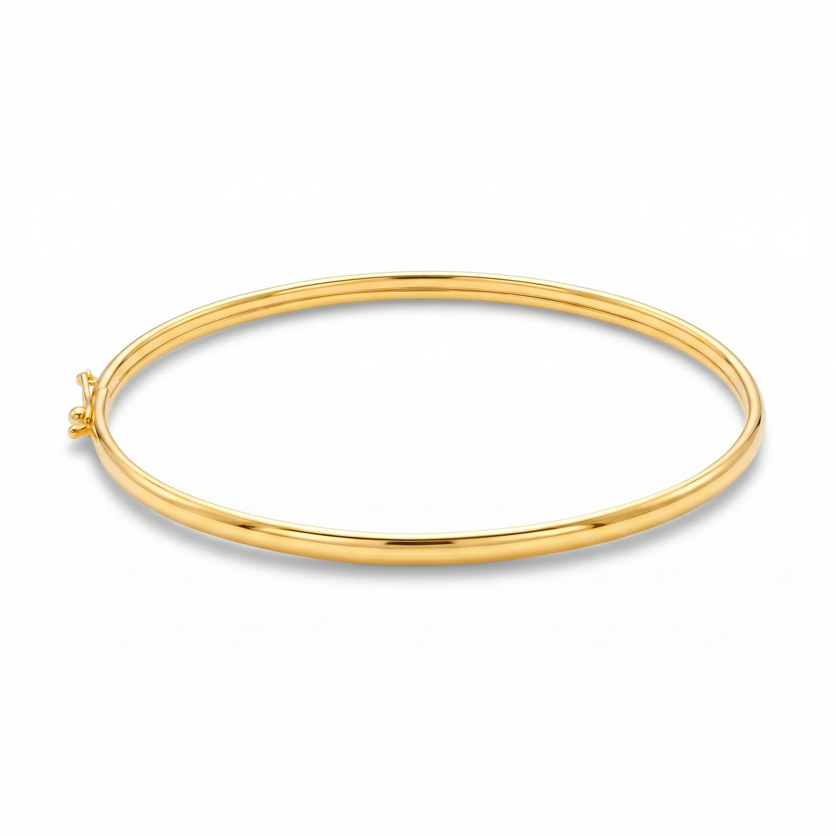 18K Yellow Gold Bangle Bracelet