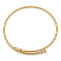 18K Two Tone Gold Choker Necklace