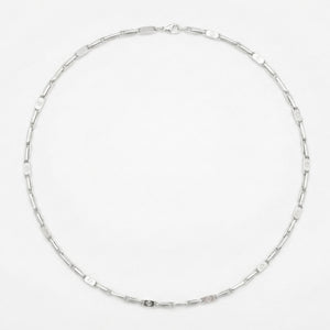 18K White Gold Chain Necklace