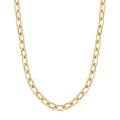 18K Yellow Gold Chain Necklace