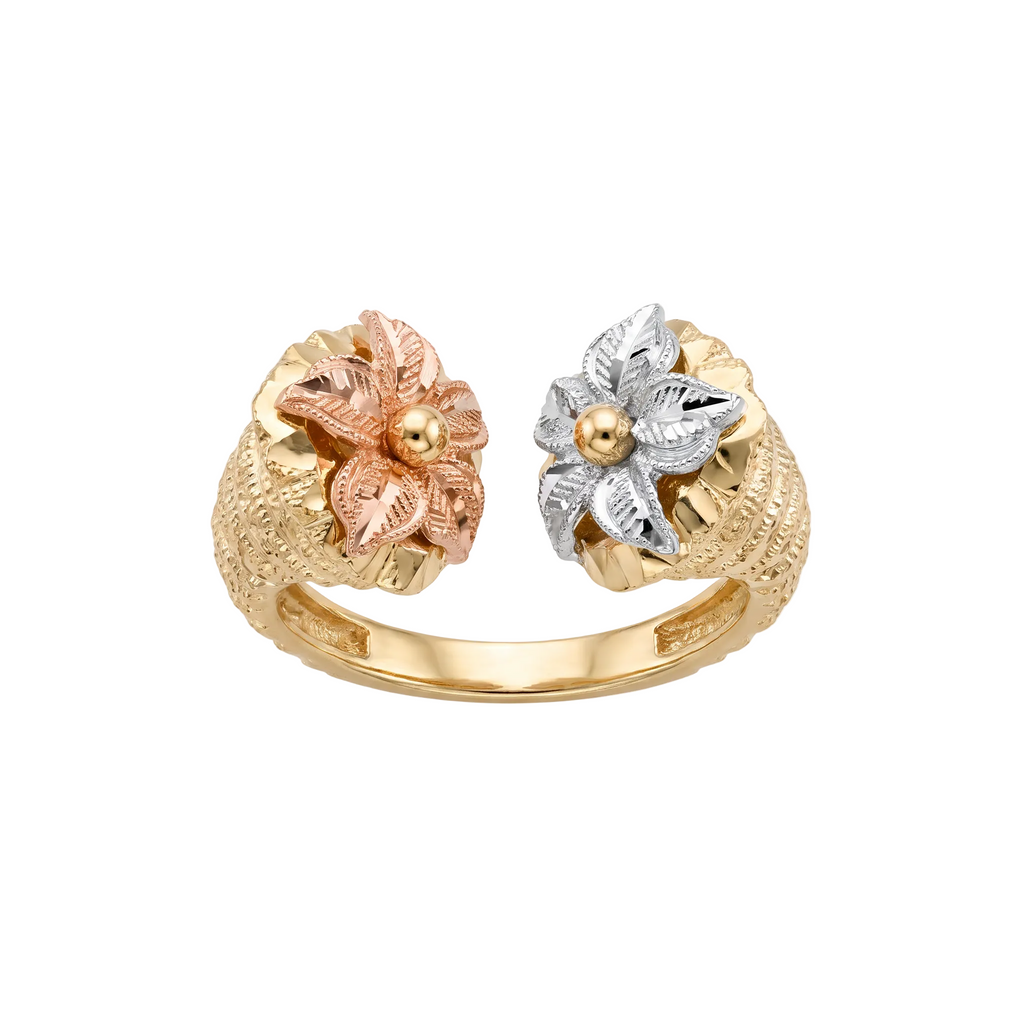 18K Multicolor Gold Ring