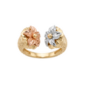 18K Multicolor Gold Ring