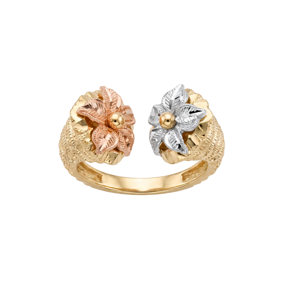 18K Multicolor Gold Ring
