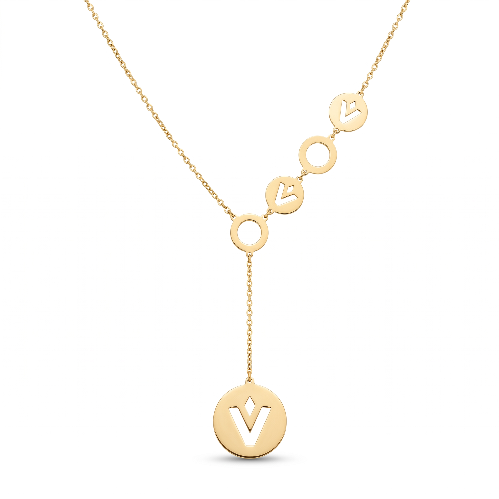 18K Yellow Gold Chain Necklace