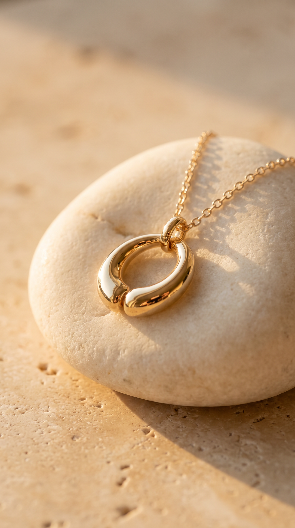 18K Yellow Gold Chain Necklace