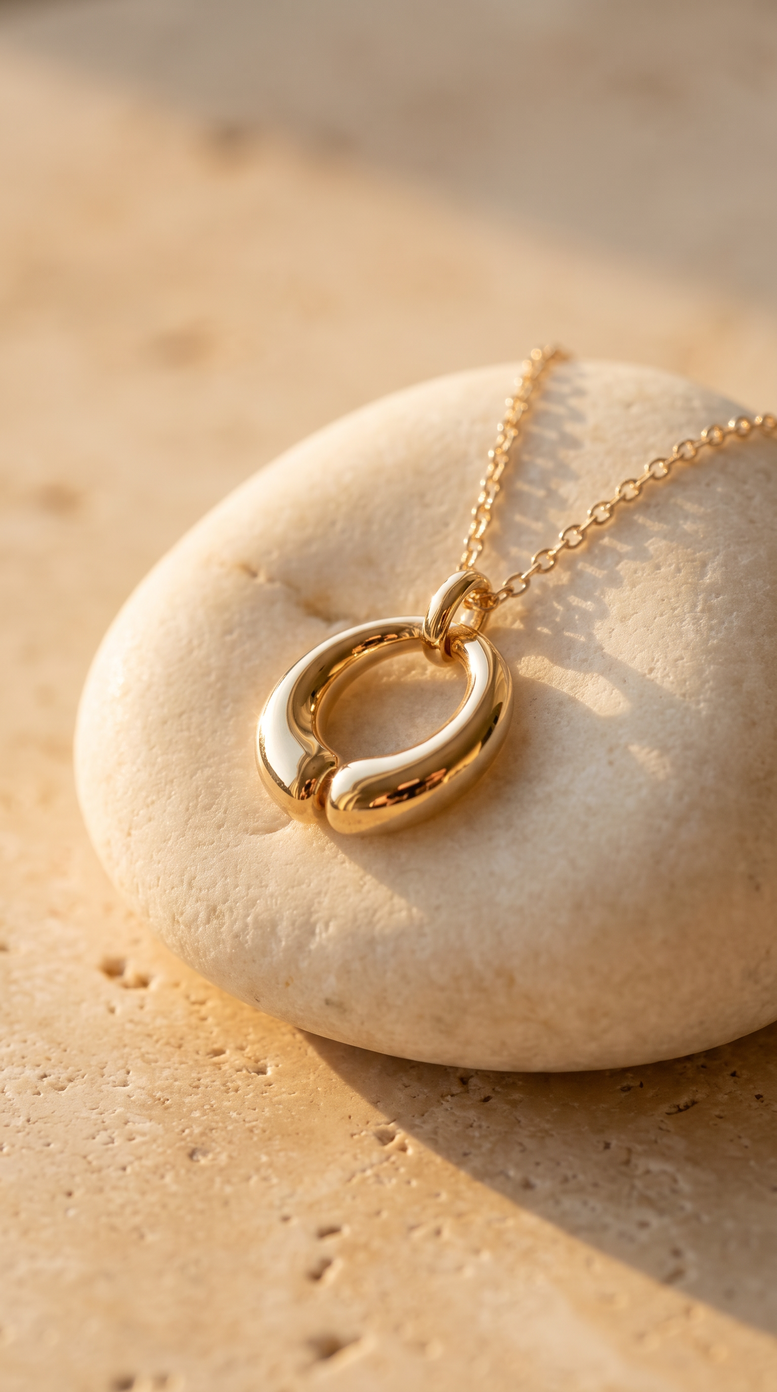 18K Yellow Gold Chain Necklace