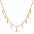 18K Yellow Gold Chain Necklace
