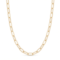 18K Yellow Gold Chain Necklace