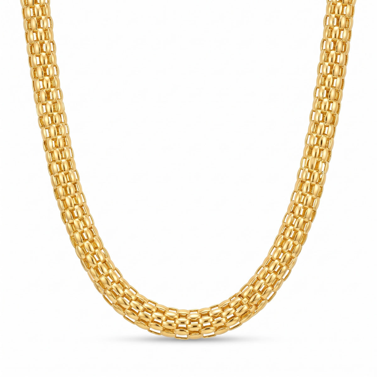 18K Yellow Gold Chain Necklace