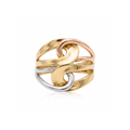 18K Multicolor Gold Ring