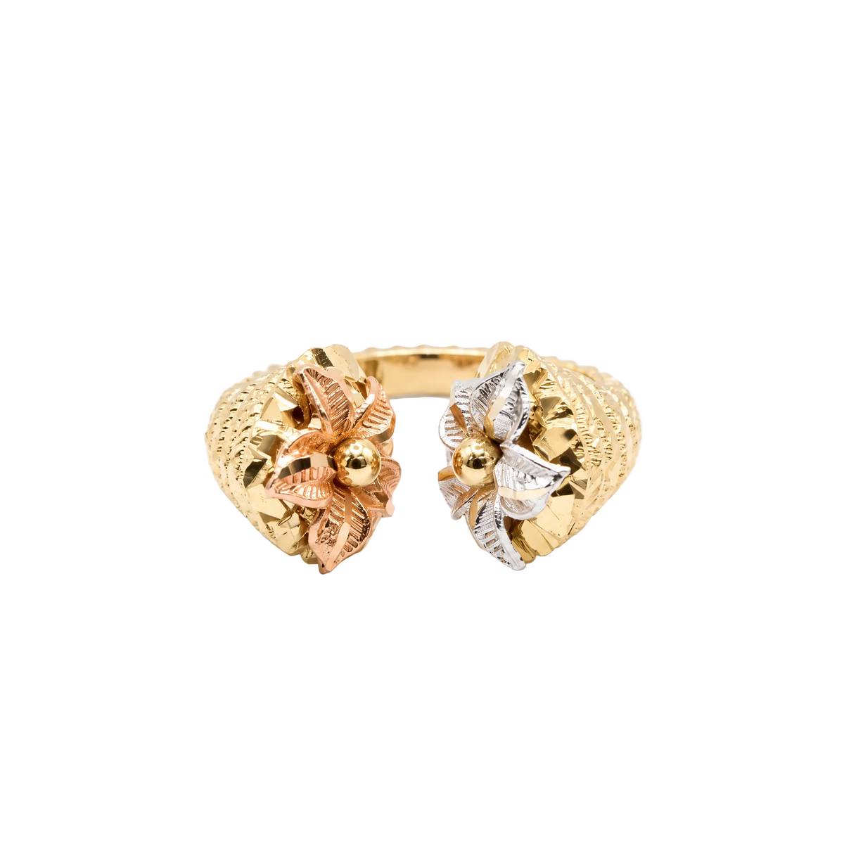 18K Multicolor Gold Ring