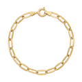 18K Yellow Gold Chain Bracelet