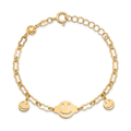 18K Yellow Gold Baby Bracelet