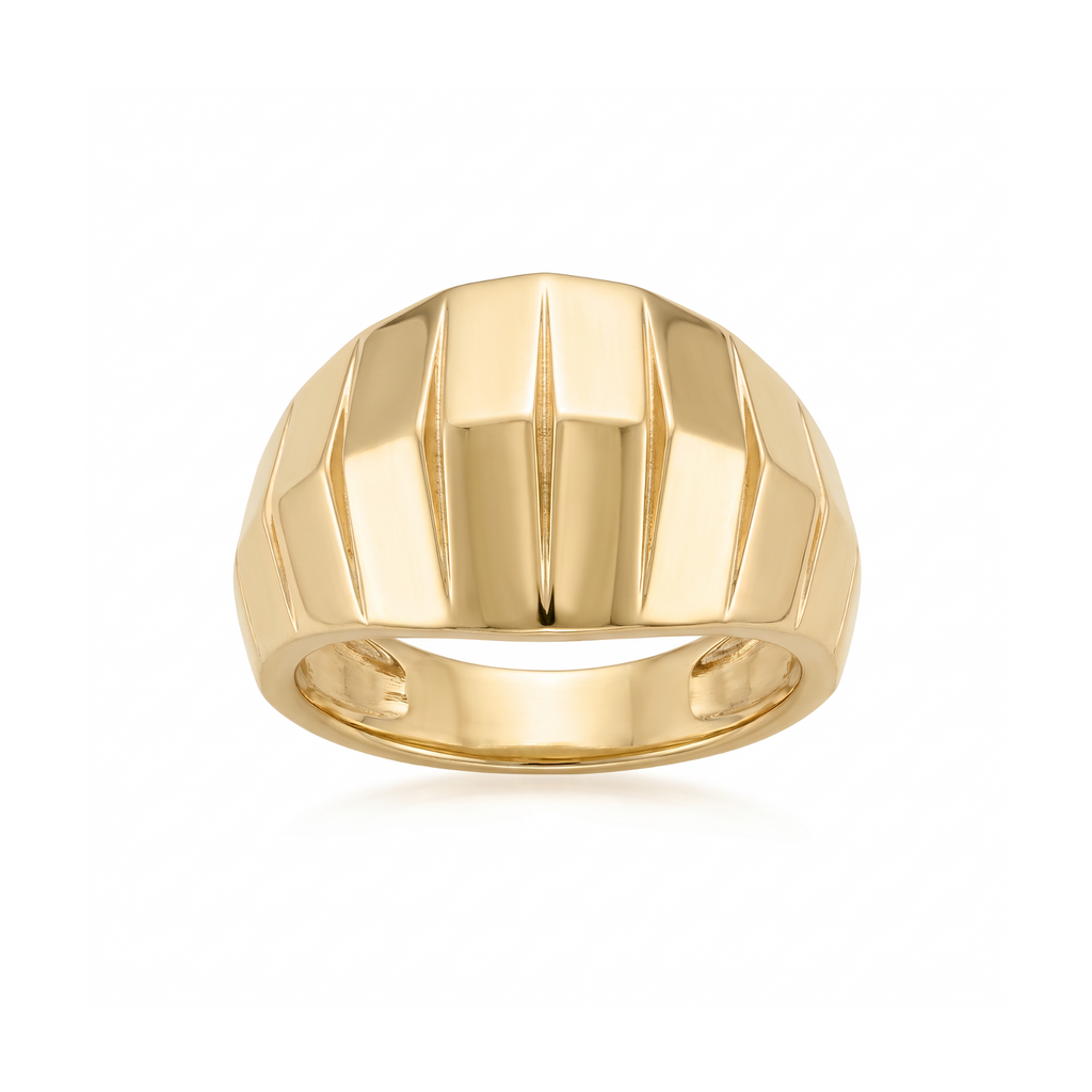 18K Yellow Gold Ring