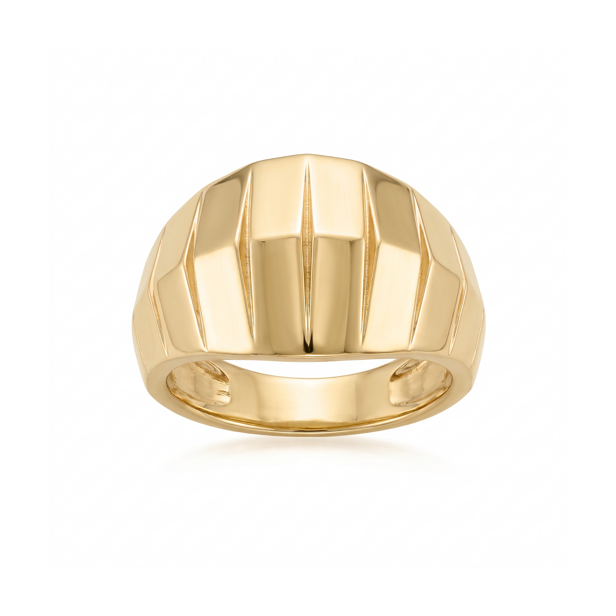 18K Yellow Gold Ring