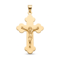 18K Yellow Gold Cross Pendant