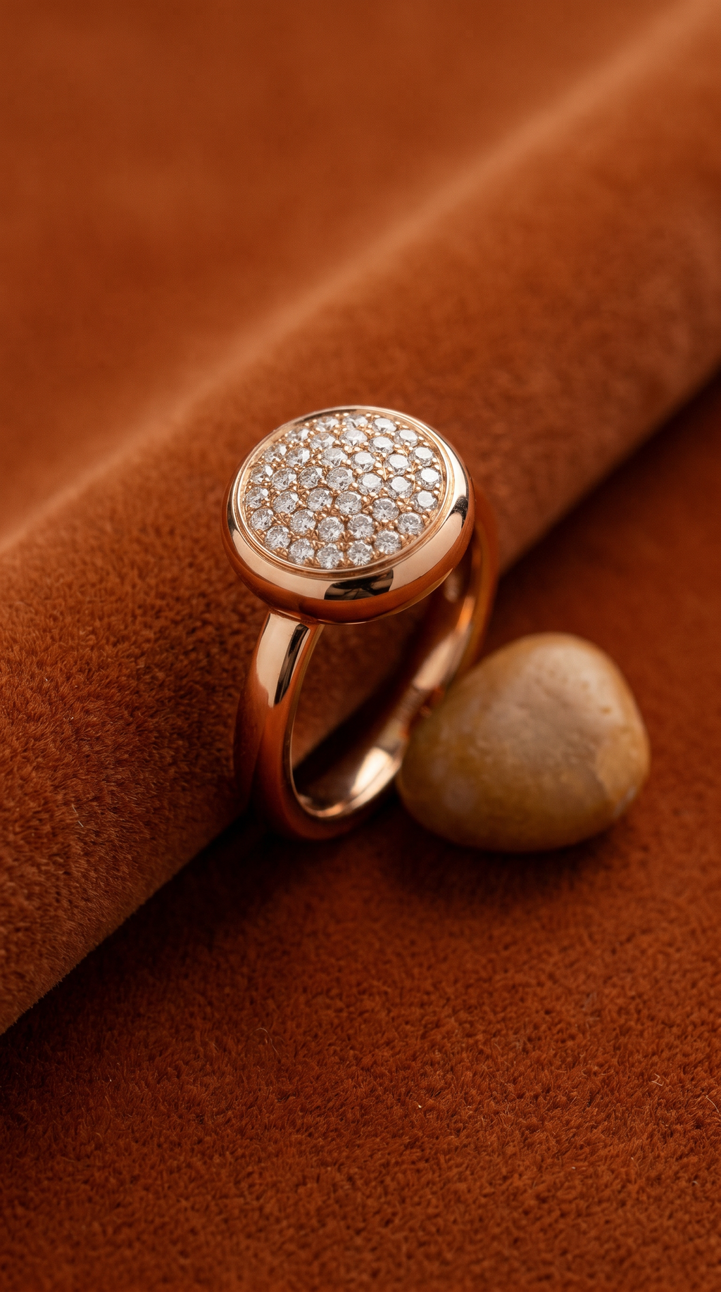 Diamond Rose Gold Ring