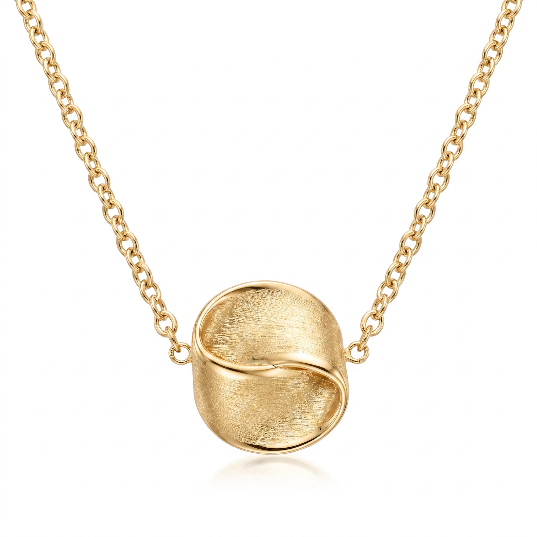 18K Yellow Gold Chain Necklace