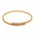 18K Yellow Gold Bangle Bracelet