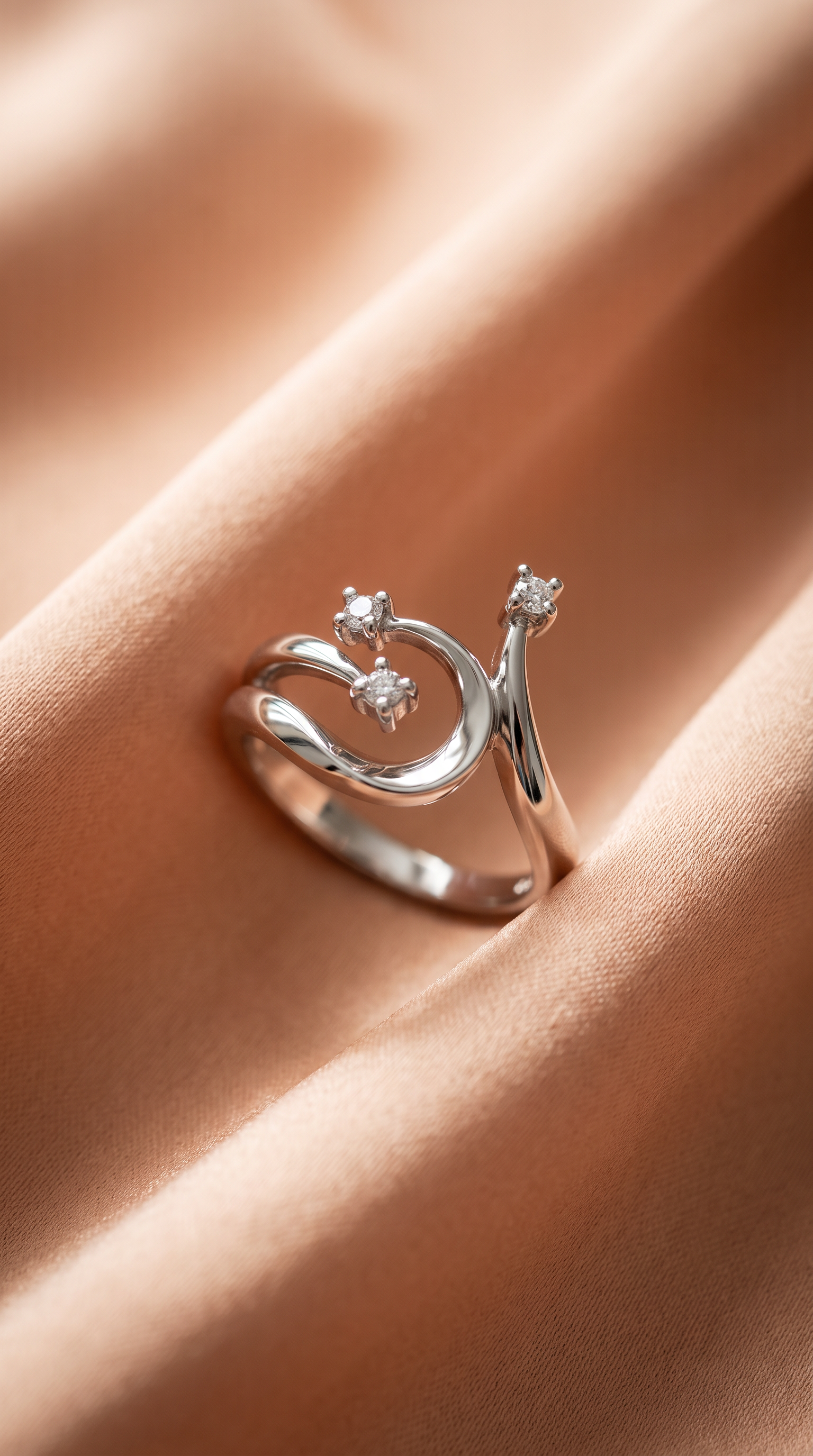 Diamond White Gold Ring