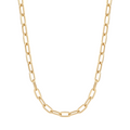 18K Yellow Gold Chain Necklace