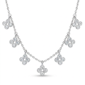 Diamond White Gold Necklace