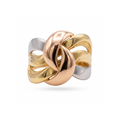 18K Multicolor Gold Ring