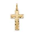 18K Yellow Gold Cross Pendant