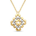 18K Two Tone Gold Necklace