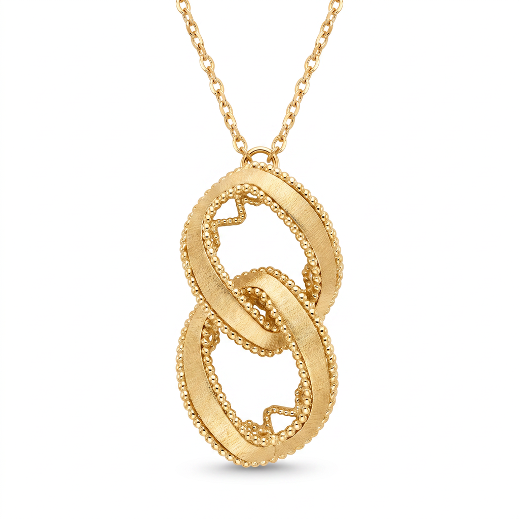 18K Yellow Gold Link Chain Necklace