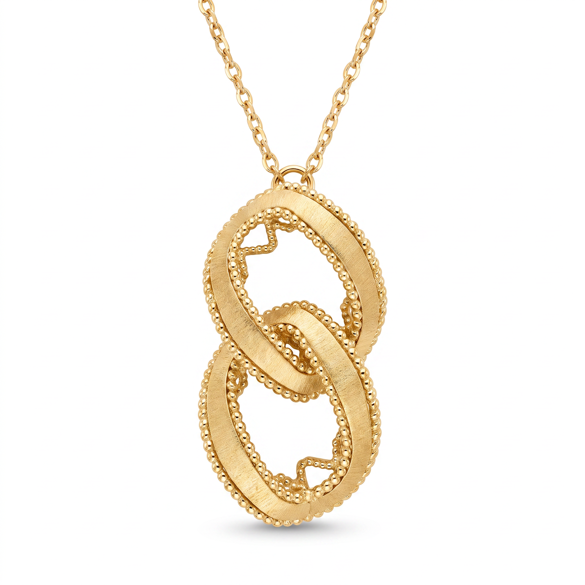 18K Yellow Gold Link Chain Necklace