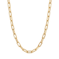 18K Yellow Gold Chain Necklace