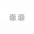 Diamond White Gold 0.38 ctw Stud Earrings