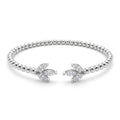 Diamond White Gold Cuff Bracelet