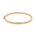18K Yellow Gold Bangle Bracelet