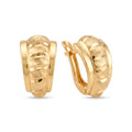 18K Yellow Gold Hoop Earring