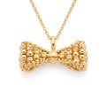 18K Yellow Gold Bow Chain Necklace